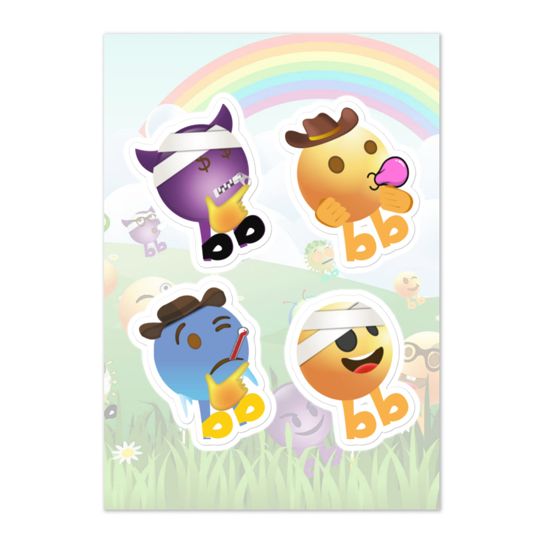 Megabb PaPa Stickers - Emojibb