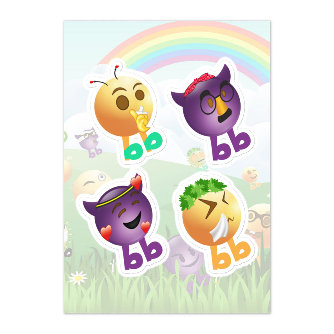 Megabb PaPa Stickers - Emojibb