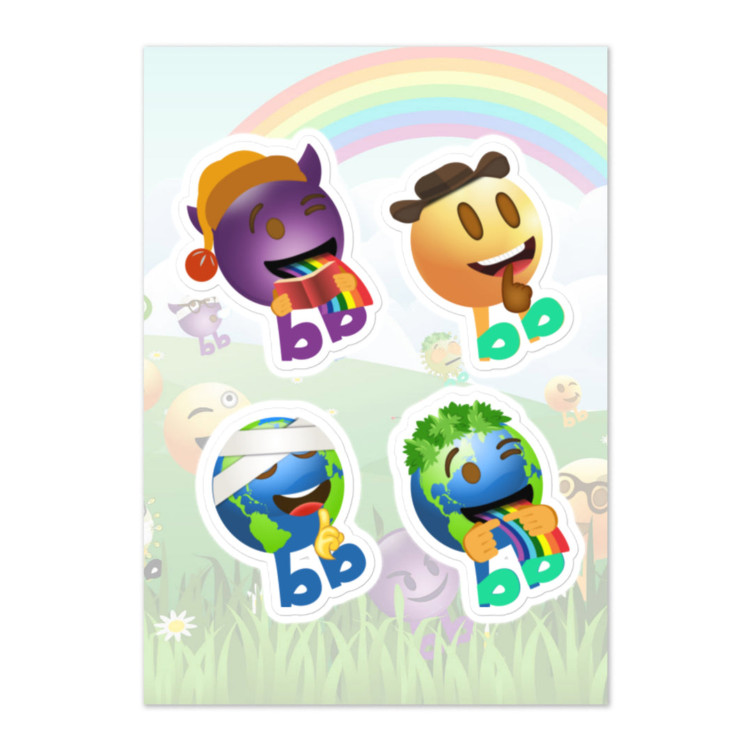 Megabb PaPa Stickers - Emojibb