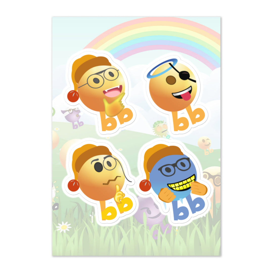 Megabb PaPa Stickers - Emojibb