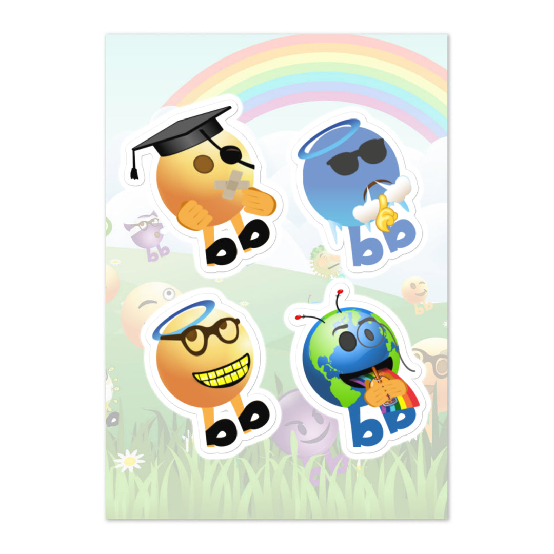 Megabb PaPa Stickers - Emojibb