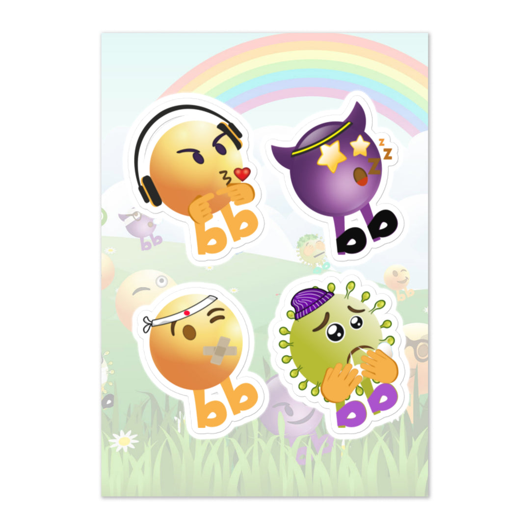 Megabb PaPa Stickers - Emojibb