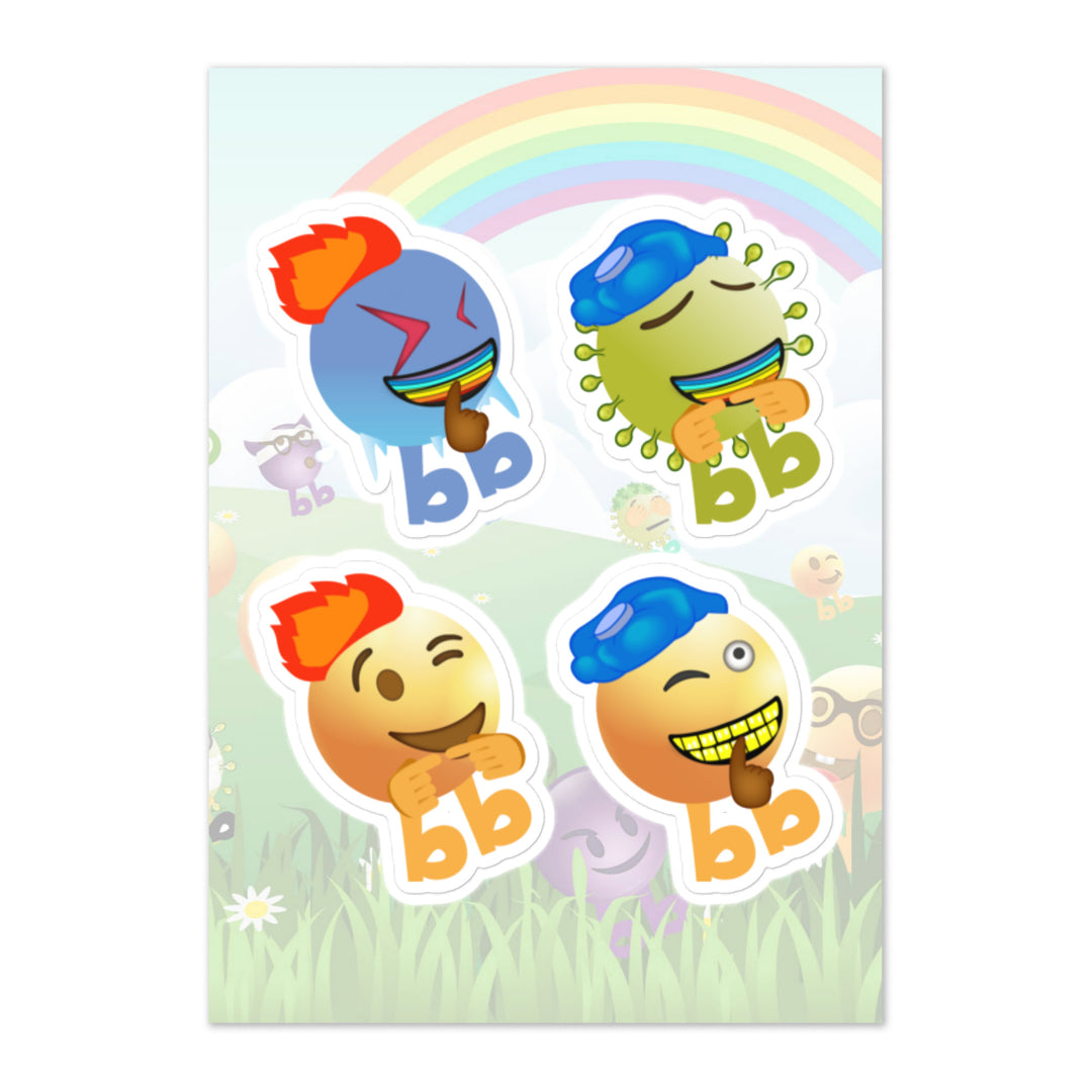 Megabb PaPa Stickers - Emojibb