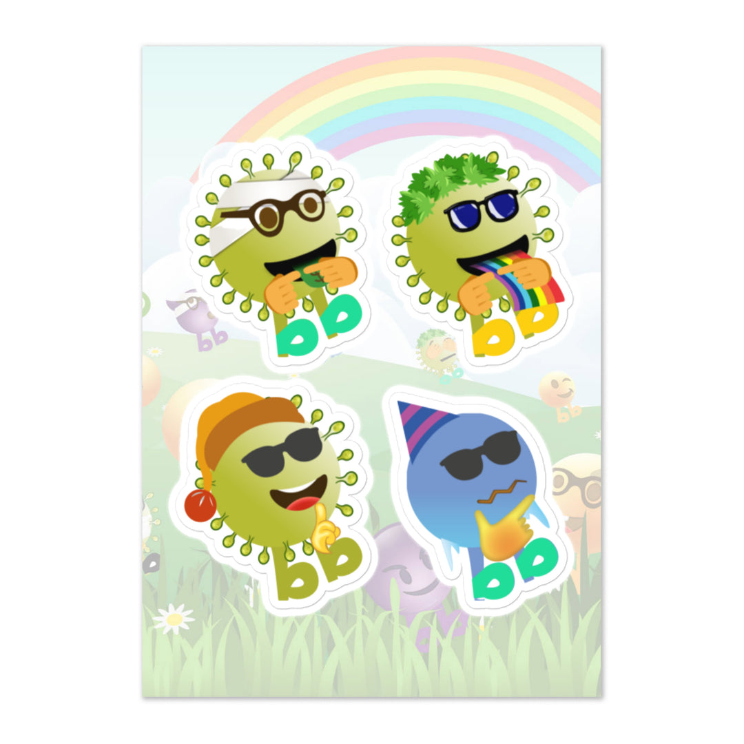 Megabb PaPa Stickers - Emojibb