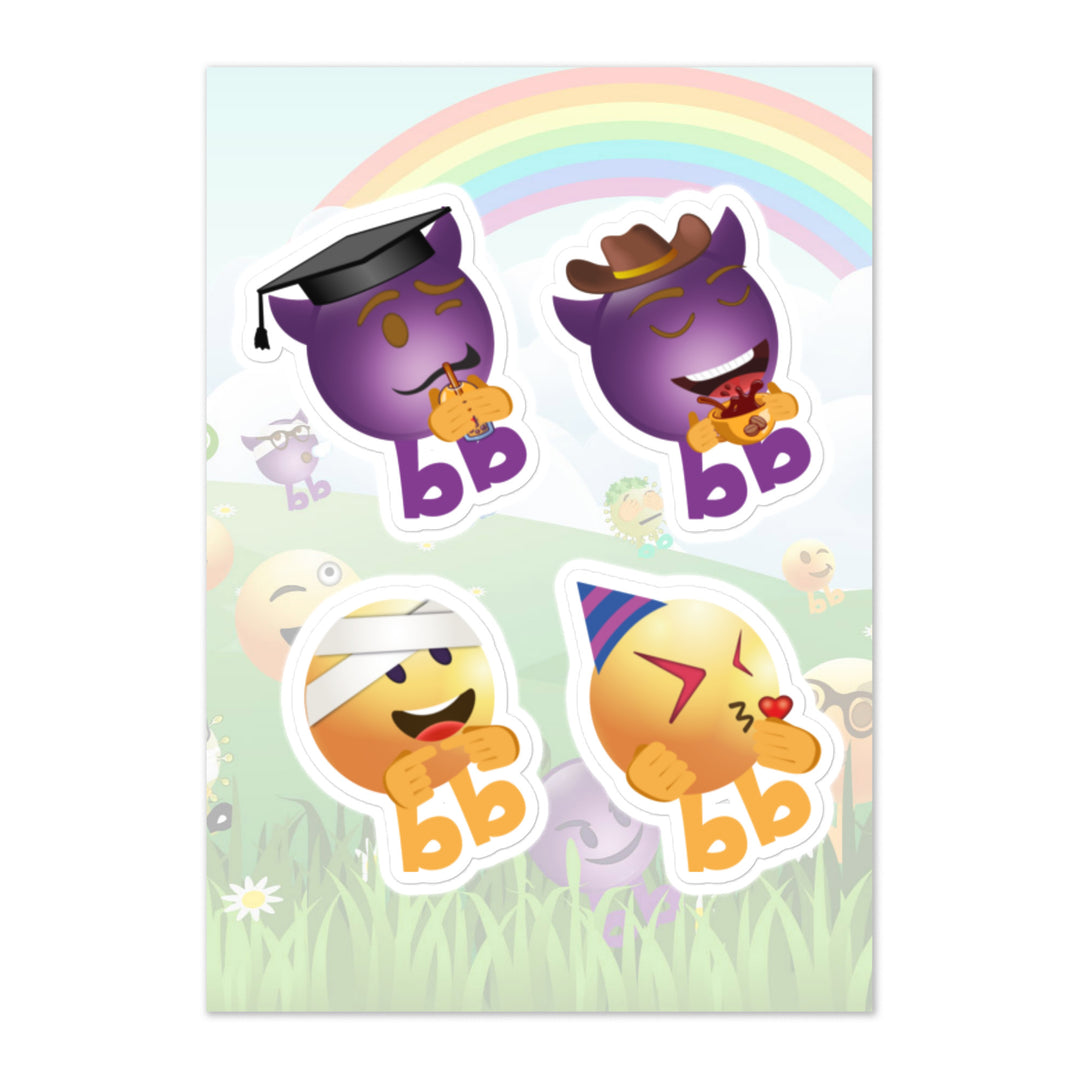 Megabb PaPa Stickers - Emojibb