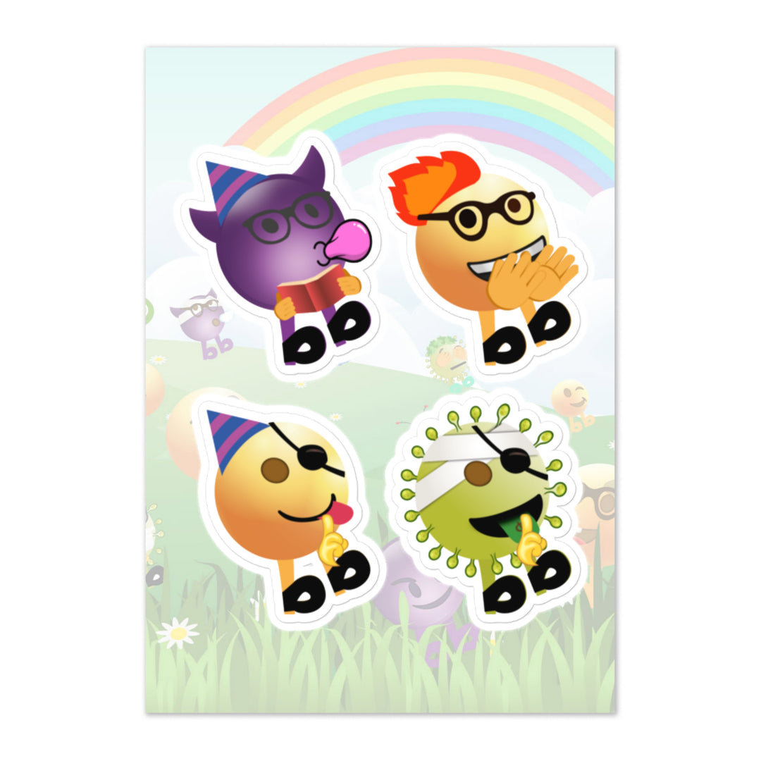 Megabb PaPa Stickers - Emojibb