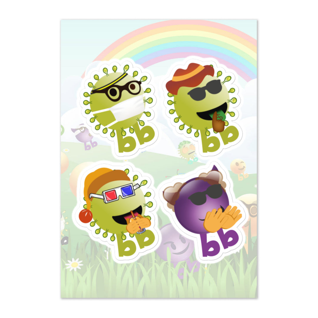 Megabb PaPa Stickers - Emojibb