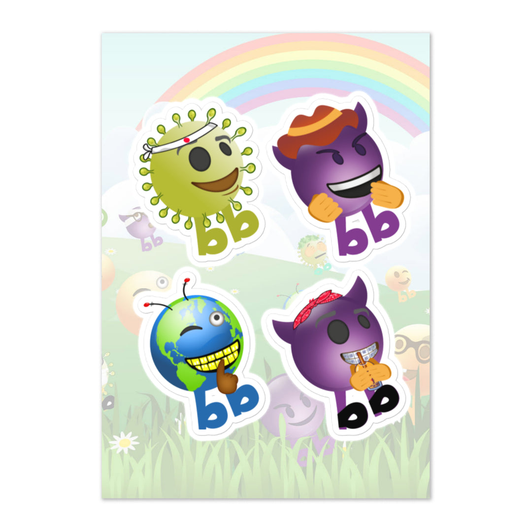 Megabb PaPa Stickers - Emojibb