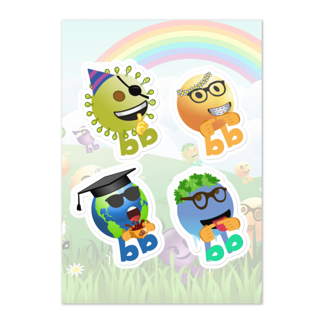 Megabb PaPa Stickers - Emojibb