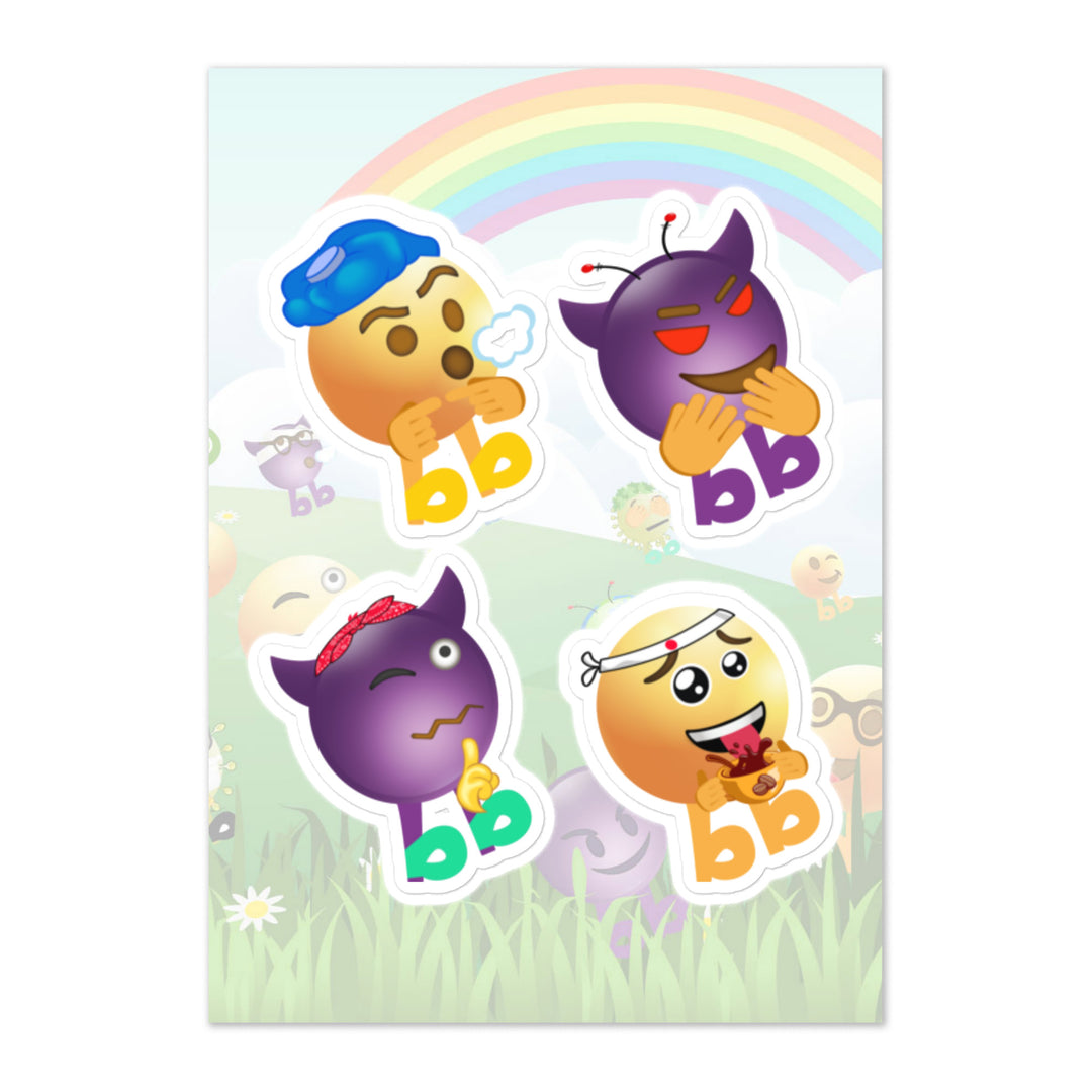 Megabb PaPa Stickers - Emojibb