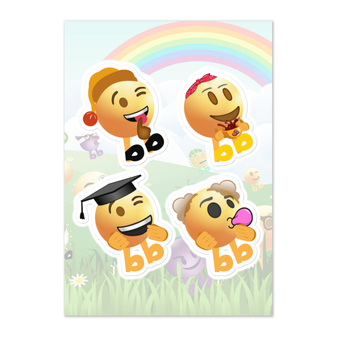 Megabb PaPa Stickers - Emojibb