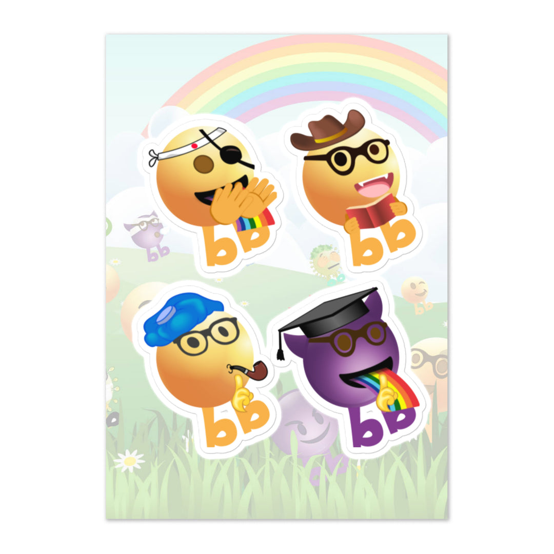 Megabb PaPa Stickers - Emojibb