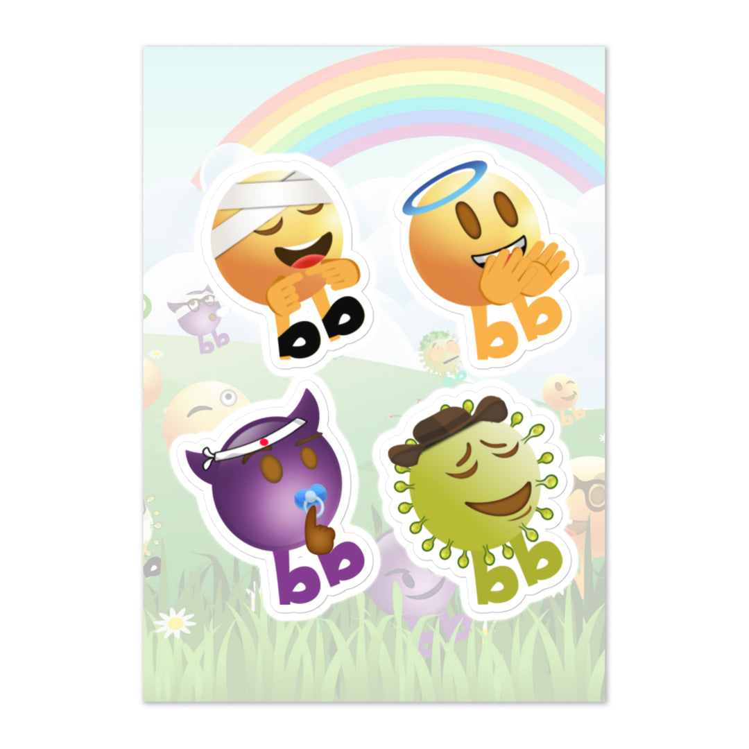 Megabb PaPa Stickers - Emojibb