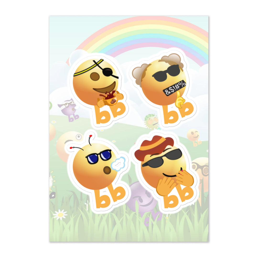 Megabb PaPa Stickers - Emojibb