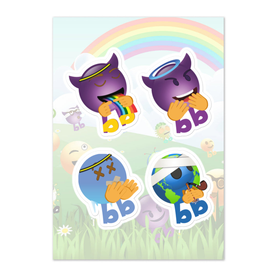 Megabb PaPa Stickers - Emojibb