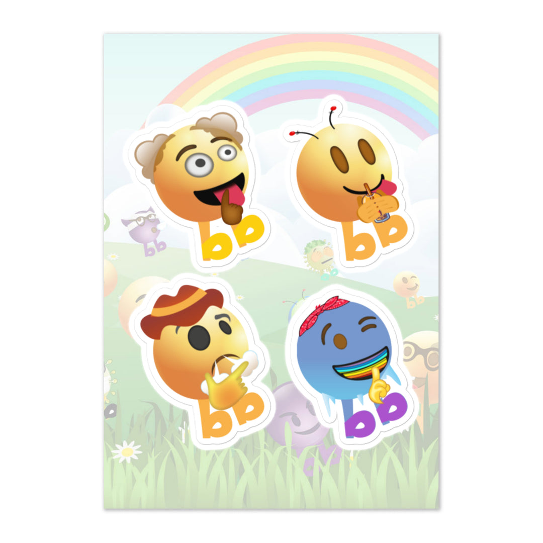 Megabb PaPa Stickers - Emojibb