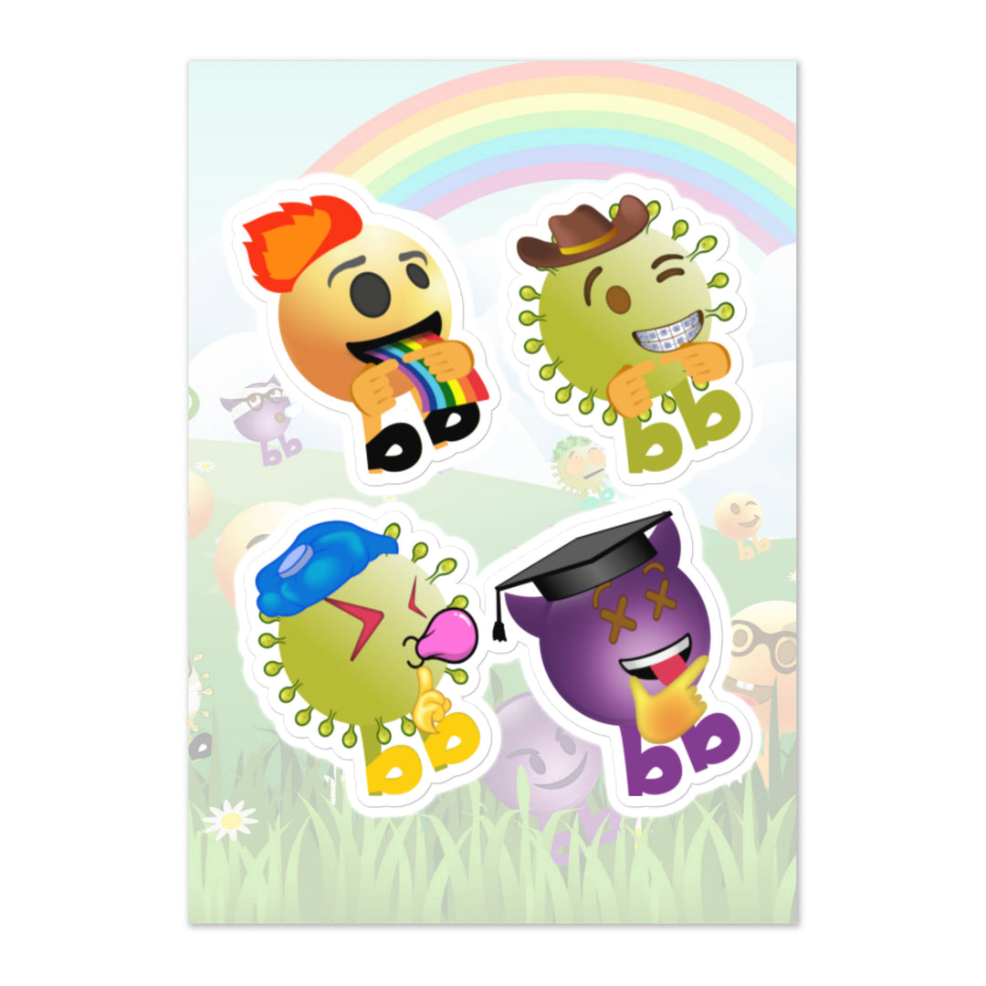 Megabb PaPa Stickers - Emojibb