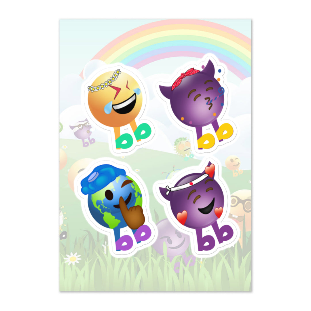 Megabb PaPa Stickers - Emojibb