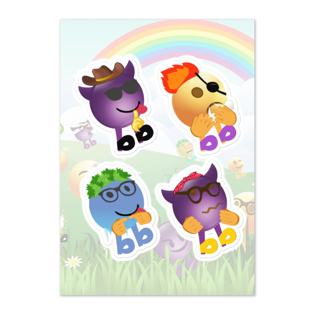 Megabb PaPa Stickers - Emojibb