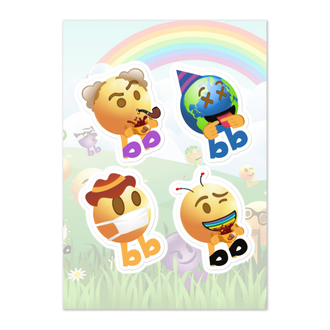 Megabb PaPa Stickers - Emojibb