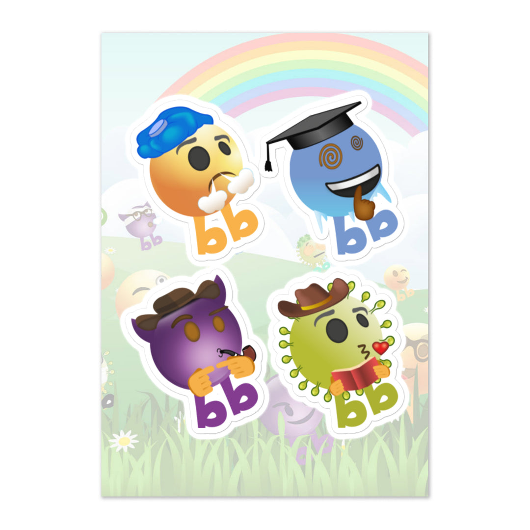Megabb PaPa Stickers - Emojibb