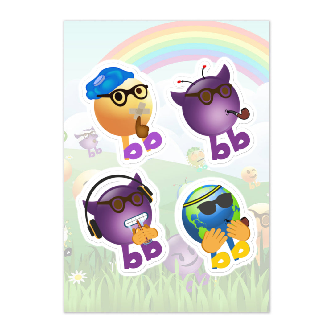 Megabb PaPa Stickers - Emojibb