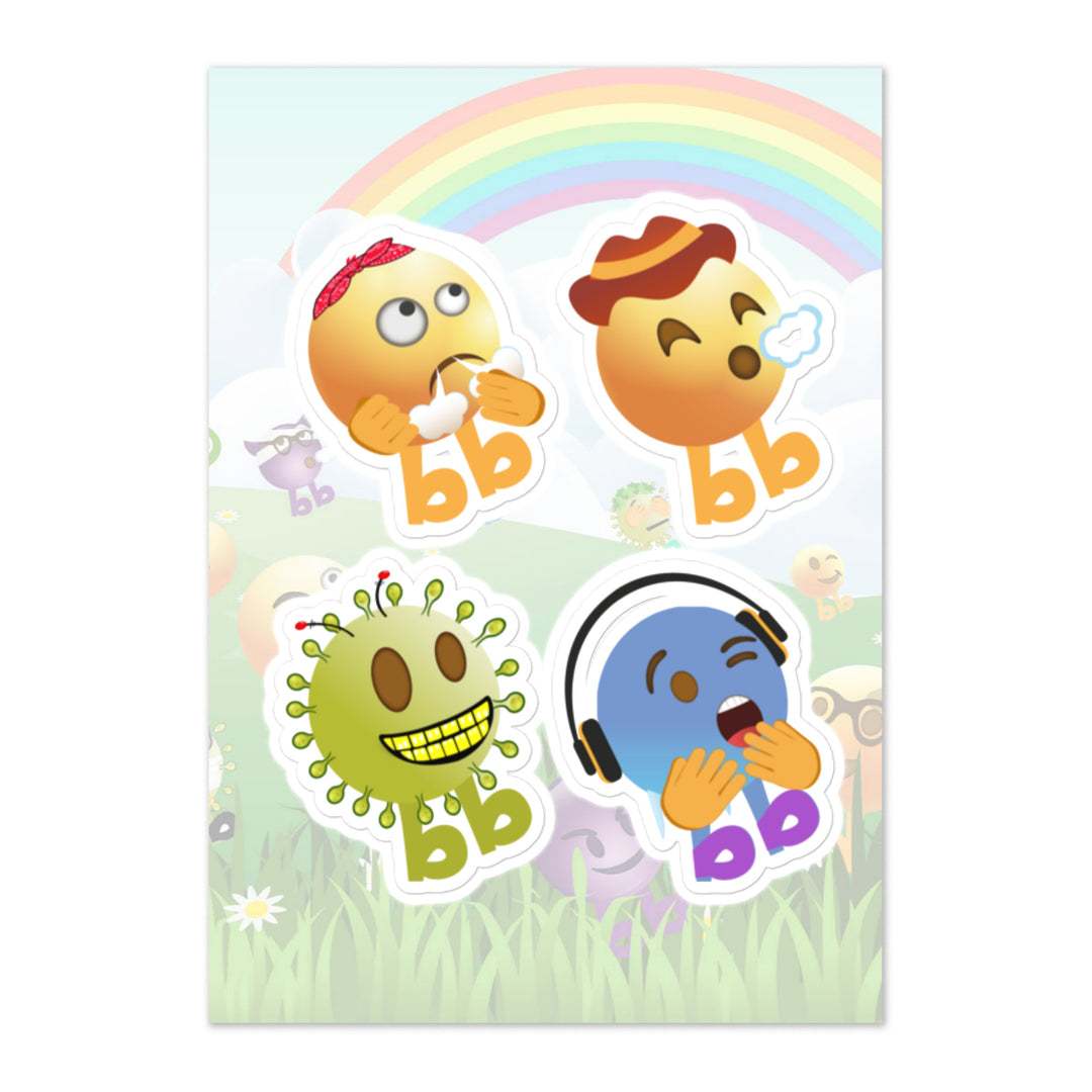 Megabb PaPa Stickers - Emojibb