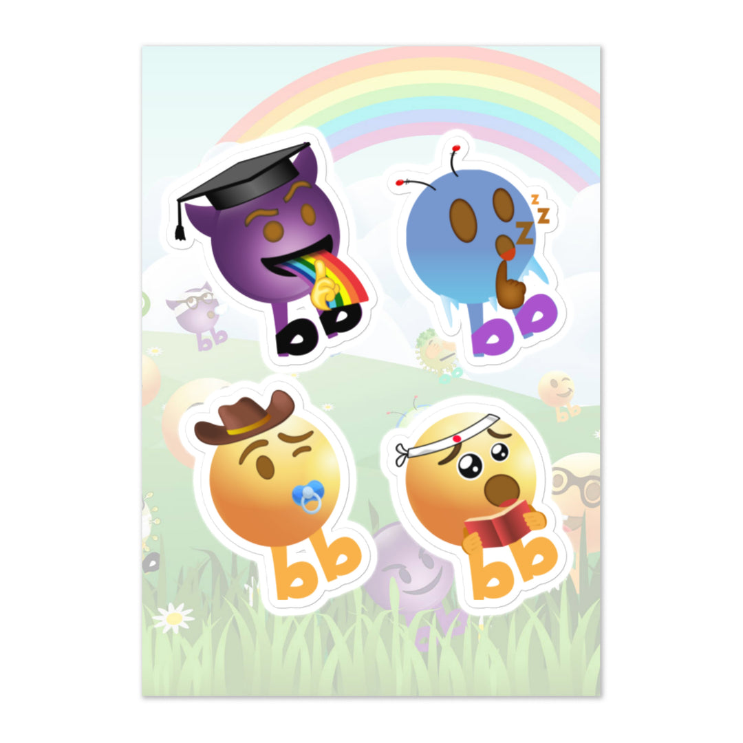 Megabb PaPa Stickers - Emojibb