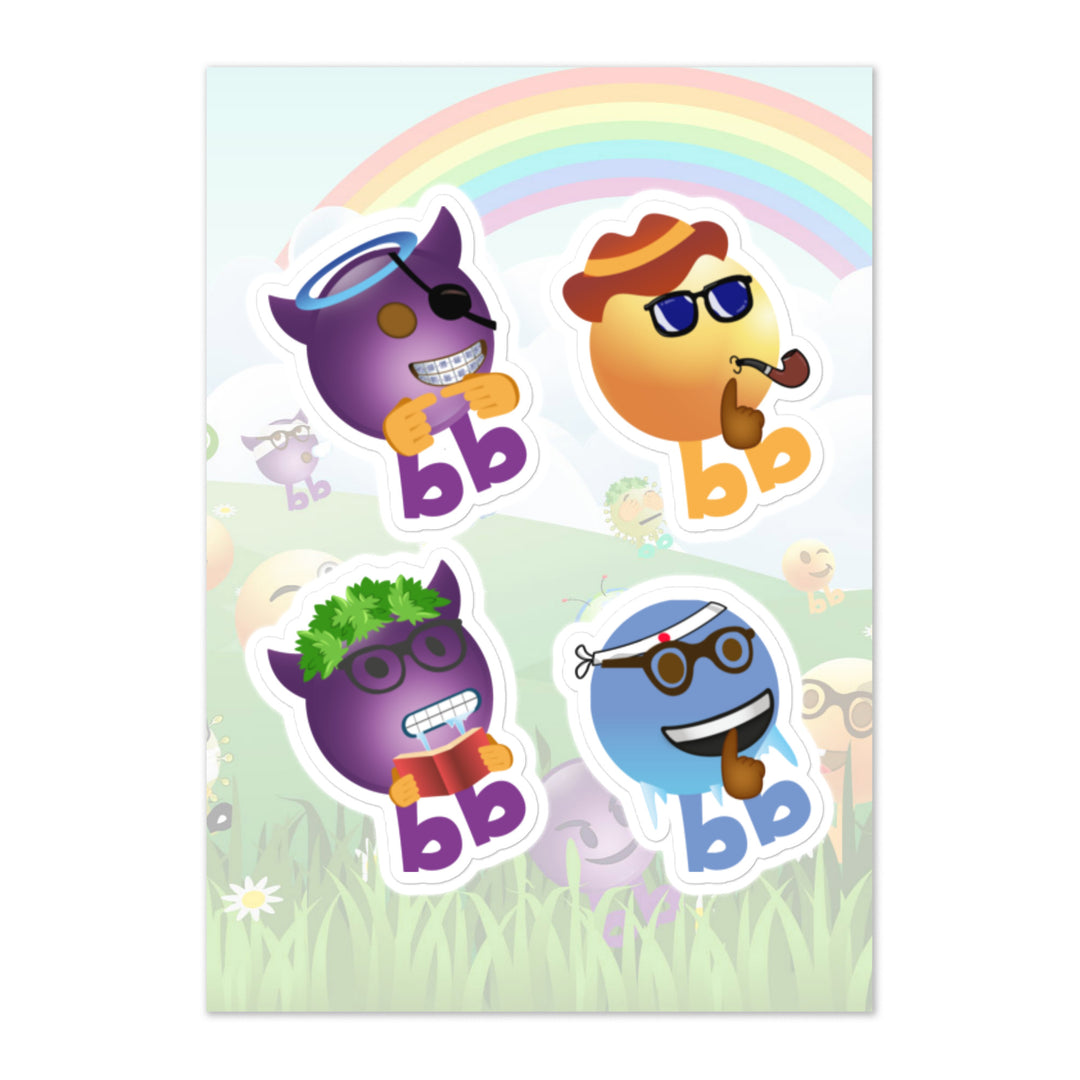 Megabb PaPa Stickers - Emojibb