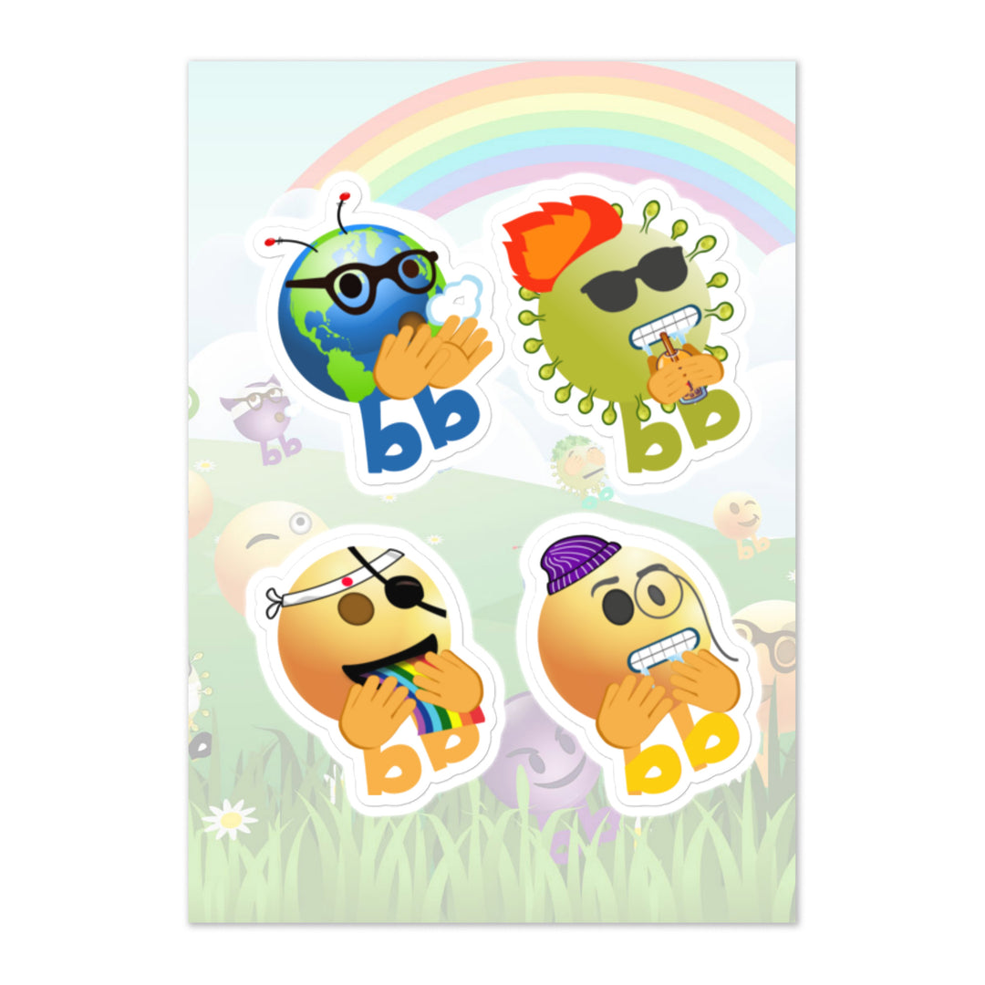 Megabb PaPa Stickers - Emojibb