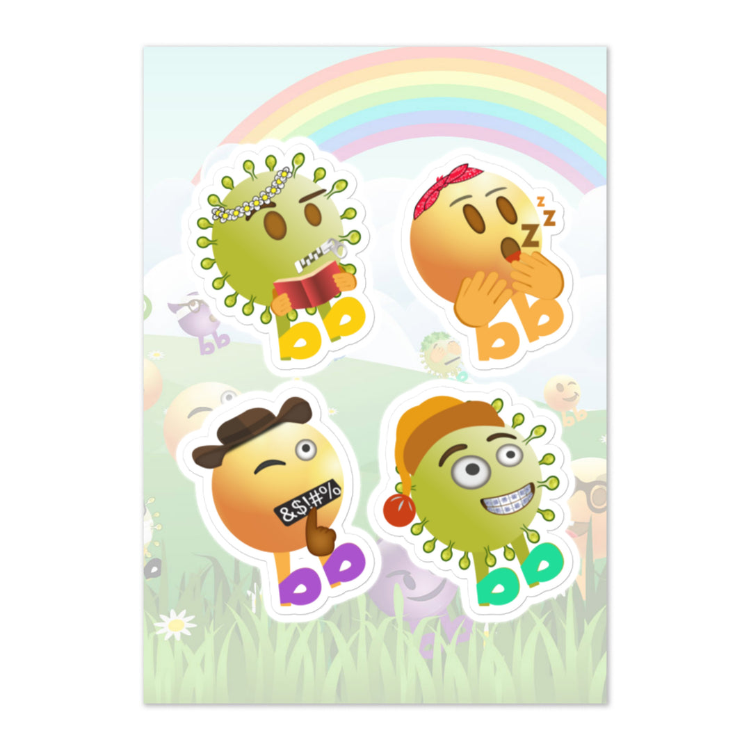 Megabb PaPa Stickers - Emojibb