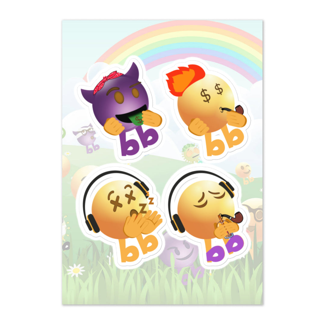 Megabb PaPa Stickers - Emojibb