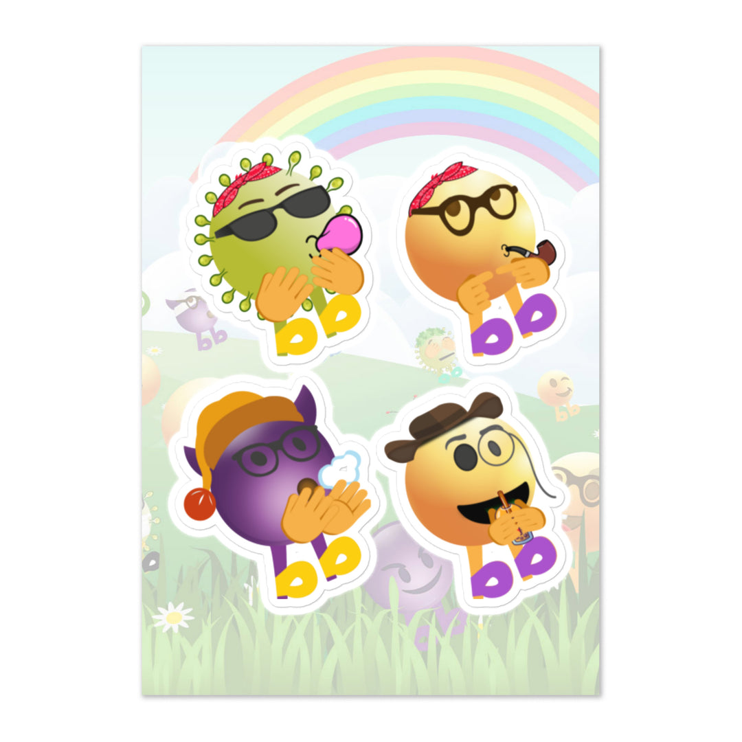 Megabb PaPa Stickers - Emojibb