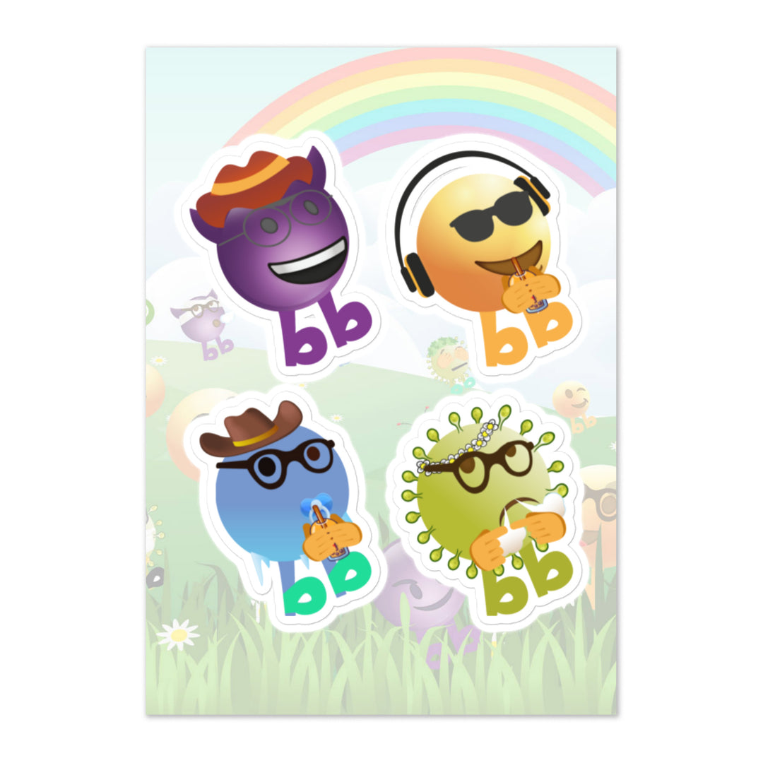 Megabb PaPa Stickers - Emojibb