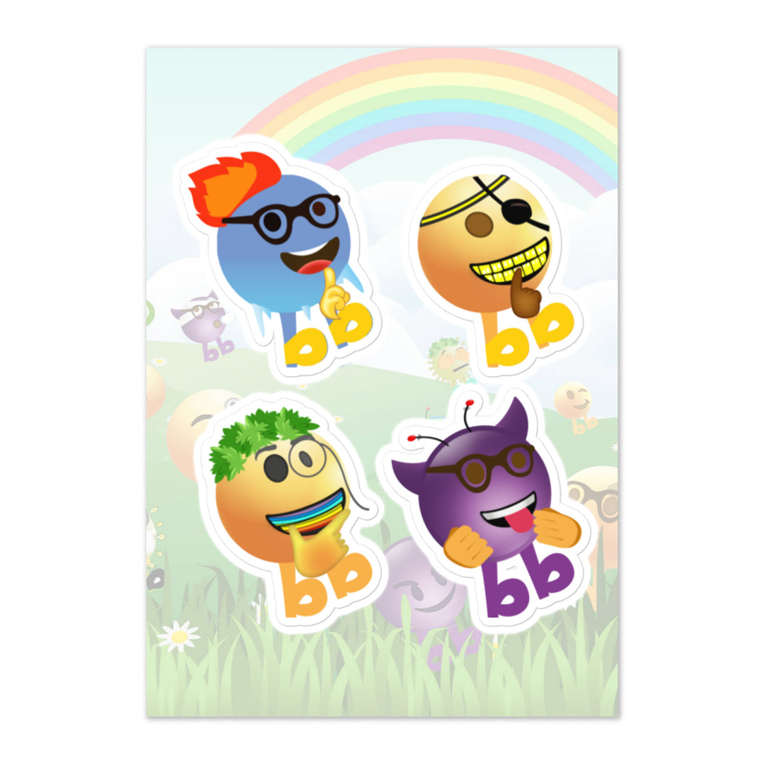 Megabb PaPa Stickers - Emojibb
