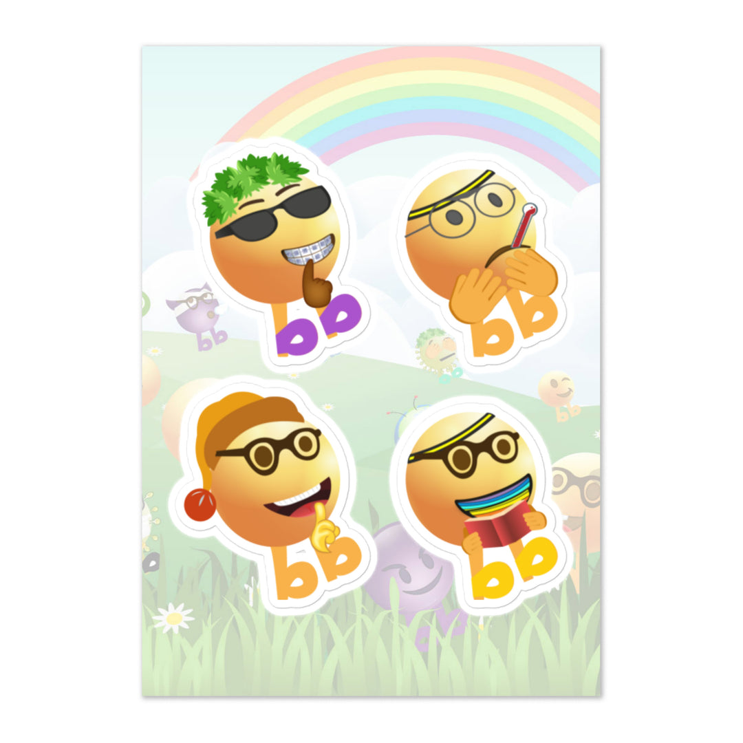 Megabb PaPa Stickers - Emojibb