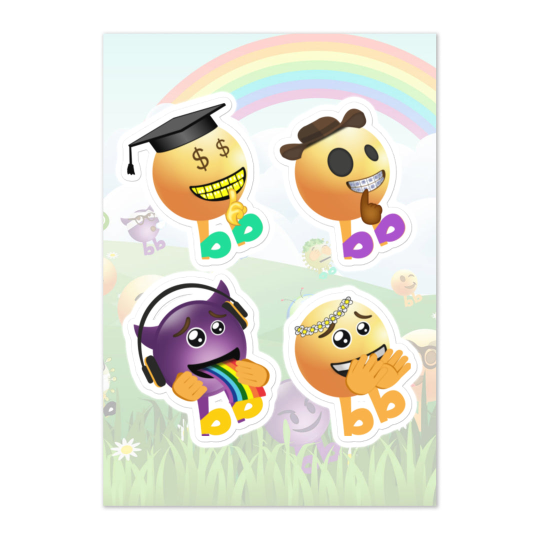 Megabb PaPa Stickers - Emojibb