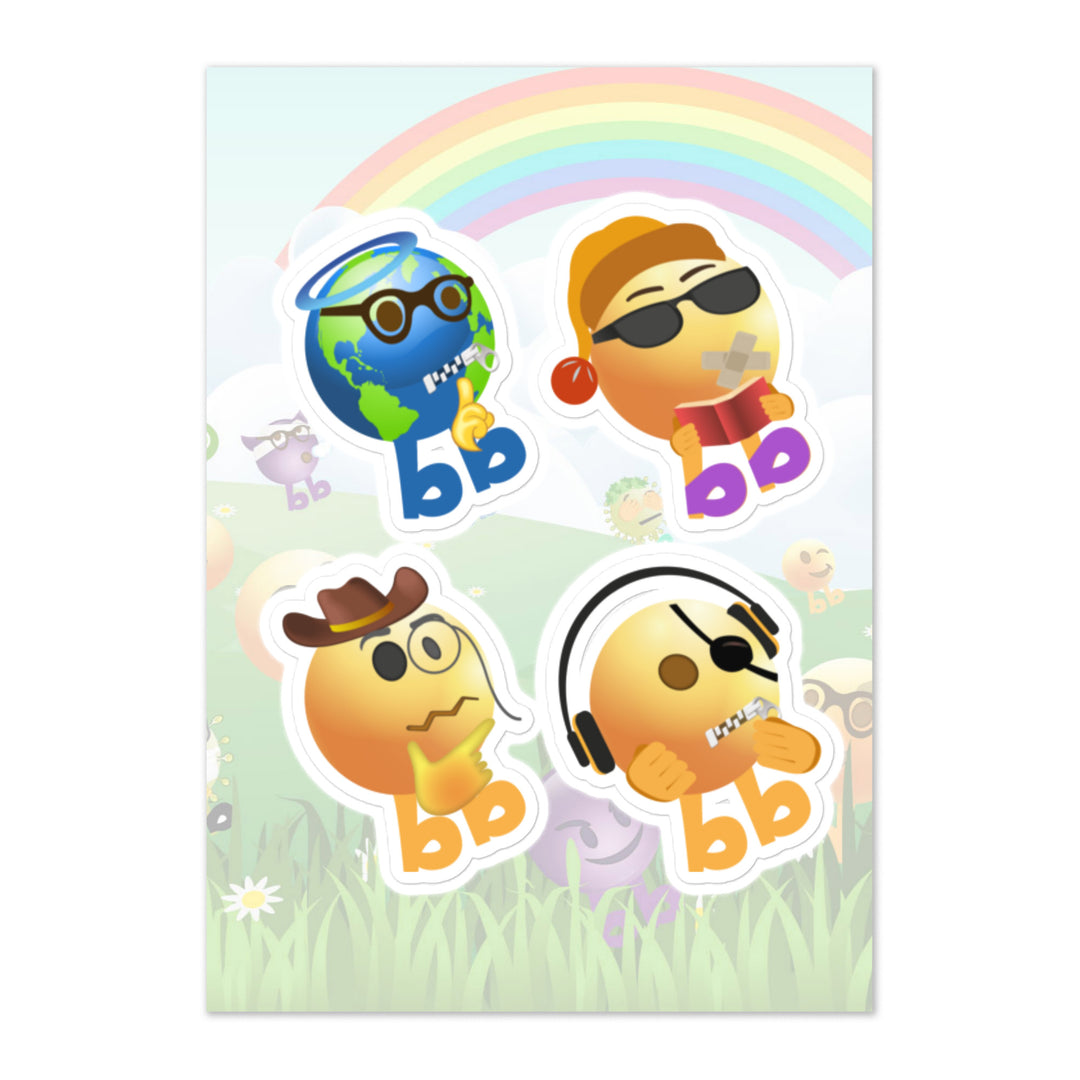 Megabb PaPa Stickers - Emojibb