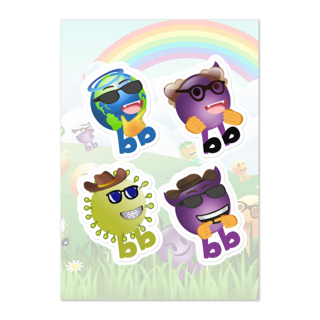 Megabb PaPa Stickers - Emojibb