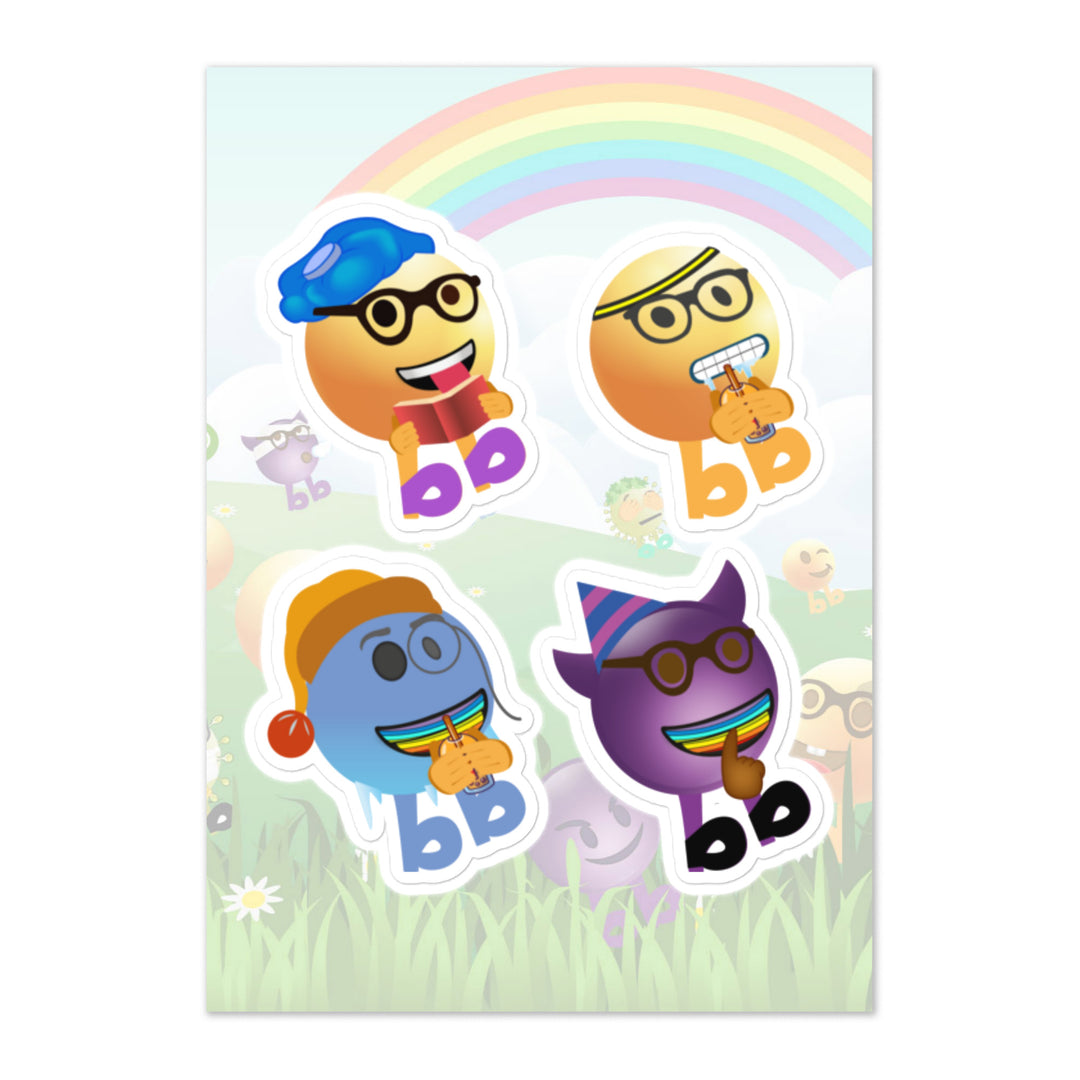 Megabb PaPa Stickers - Emojibb