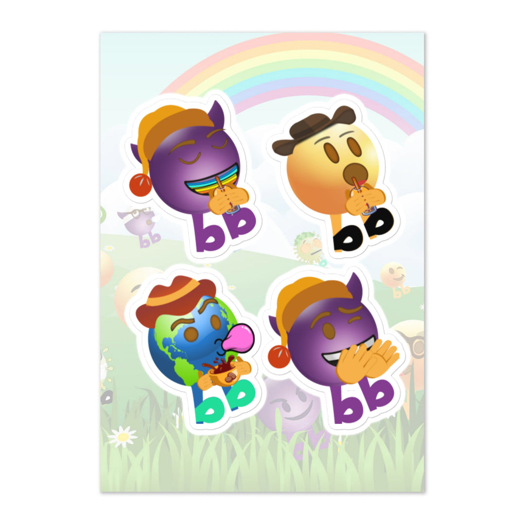 Megabb PaPa Stickers - Emojibb