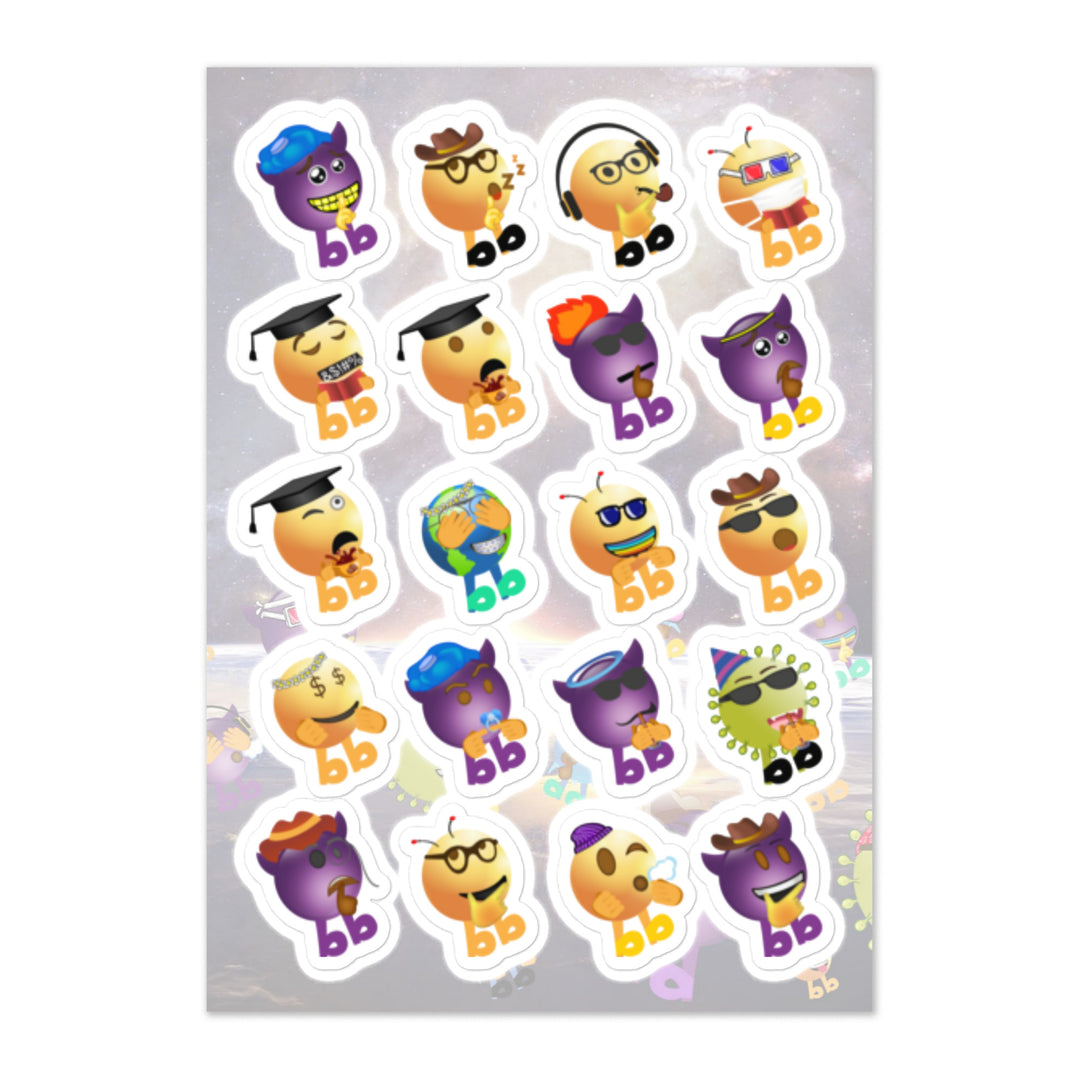 Megabb Buddy Stickers - Emojibb