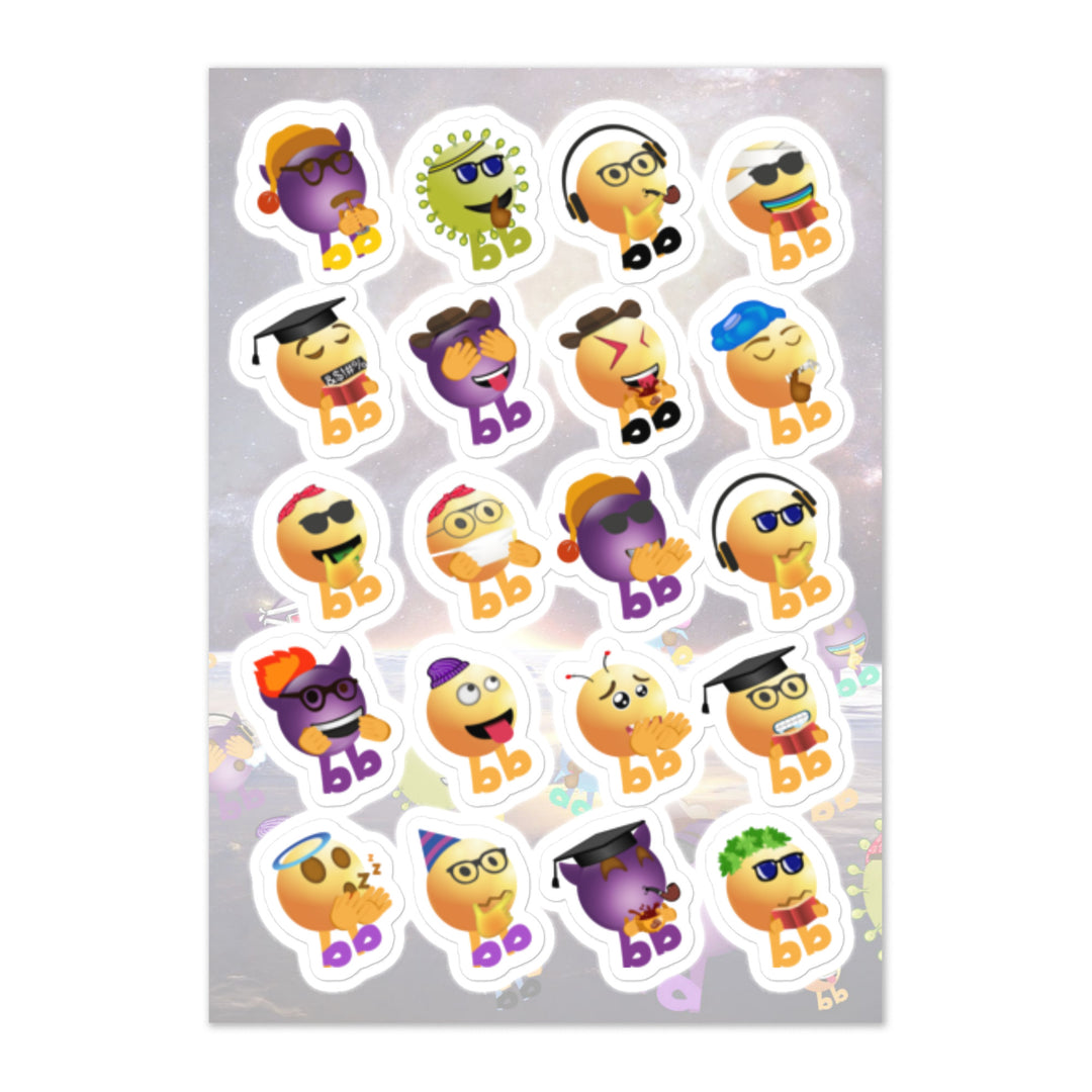 Megabb Buddy Stickers - Emojibb