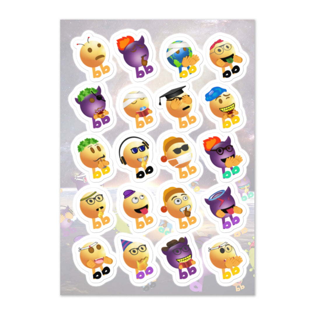 Megabb Buddy Stickers - Emojibb