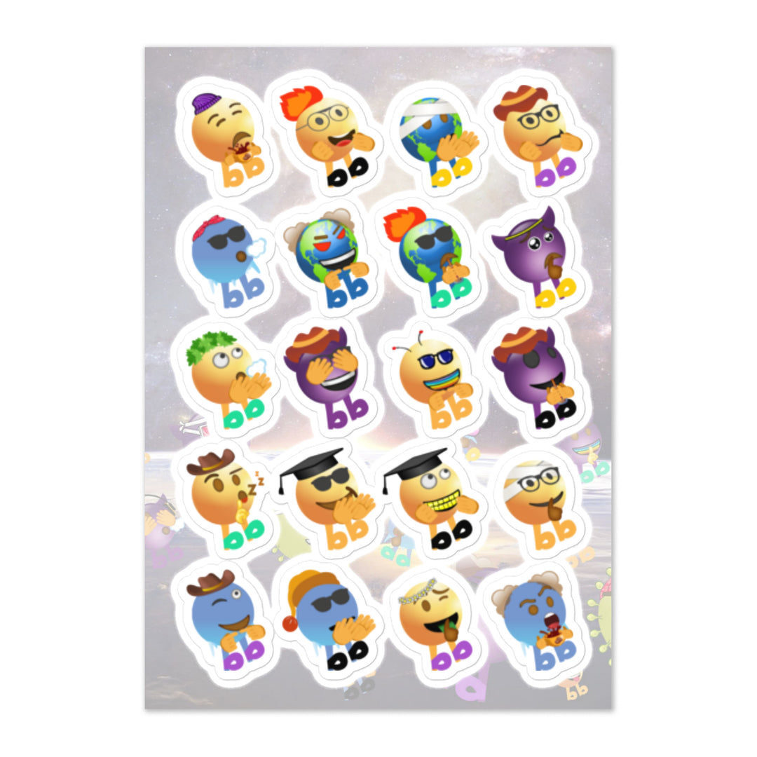 Megabb Buddy Stickers - Emojibb