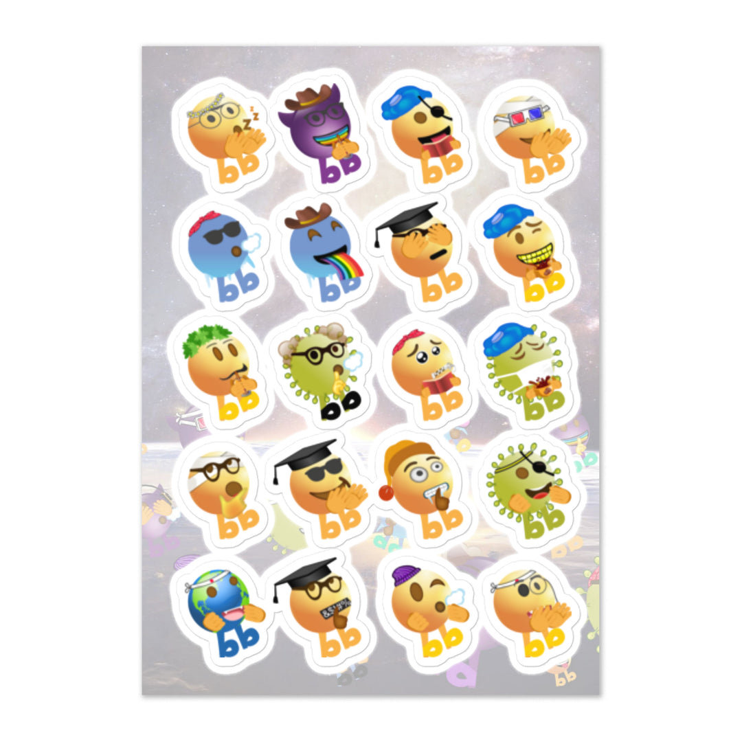 Megabb Buddy Stickers - Emojibb