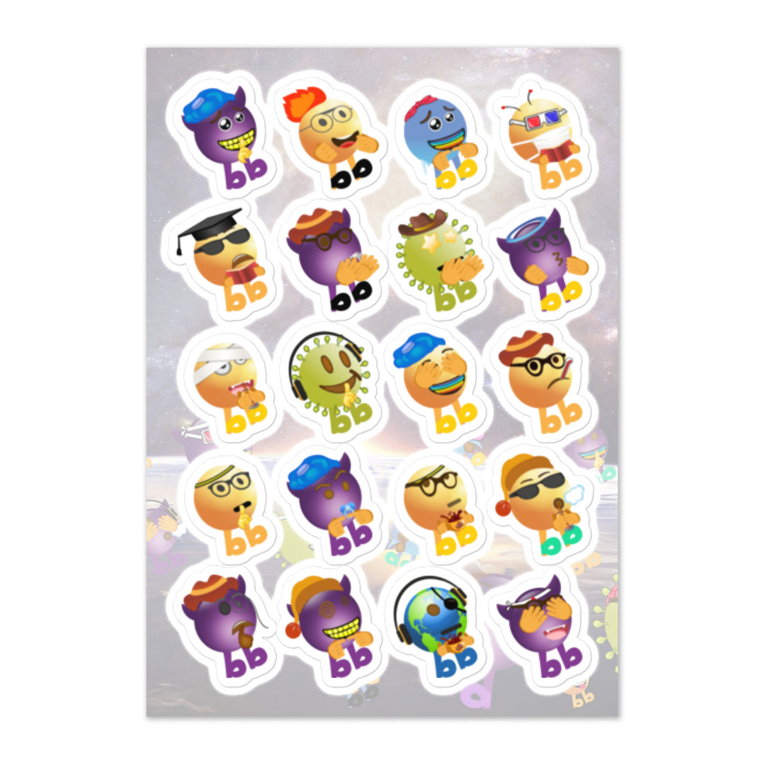 Megabb Buddy Stickers - Emojibb