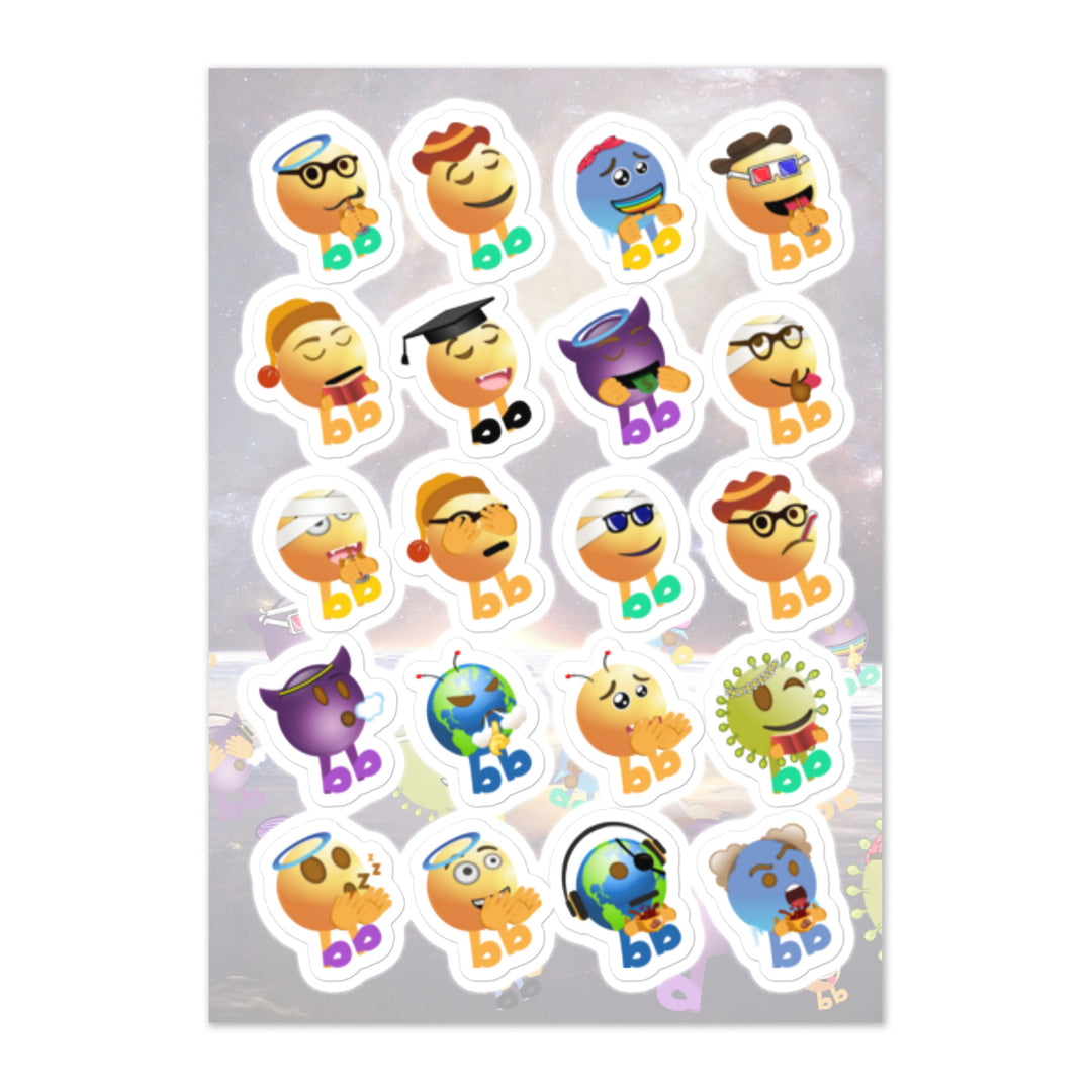 Megabb Buddy Stickers - Emojibb