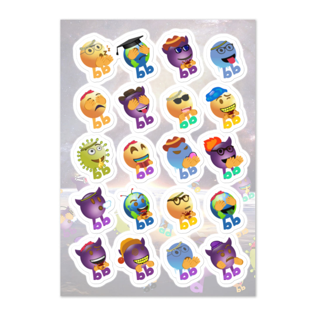 Megabb Buddy Stickers - Emojibb