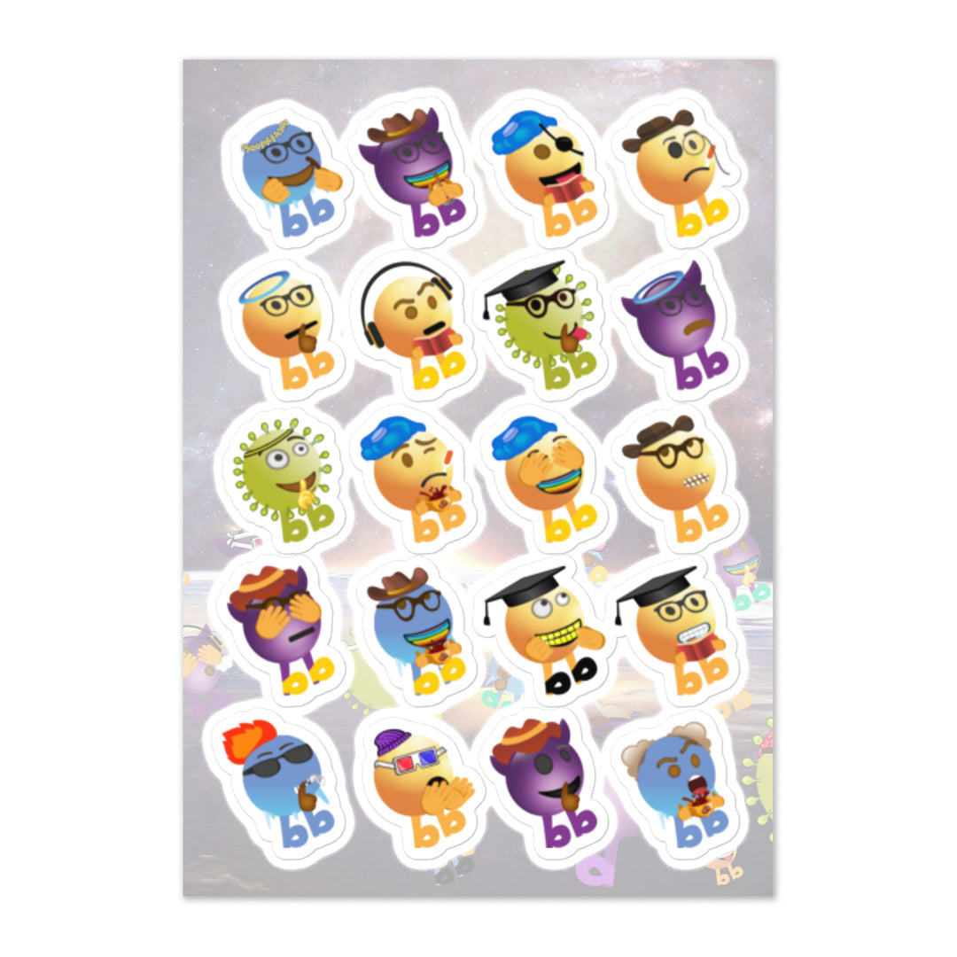 Megabb Buddy Stickers - Emojibb